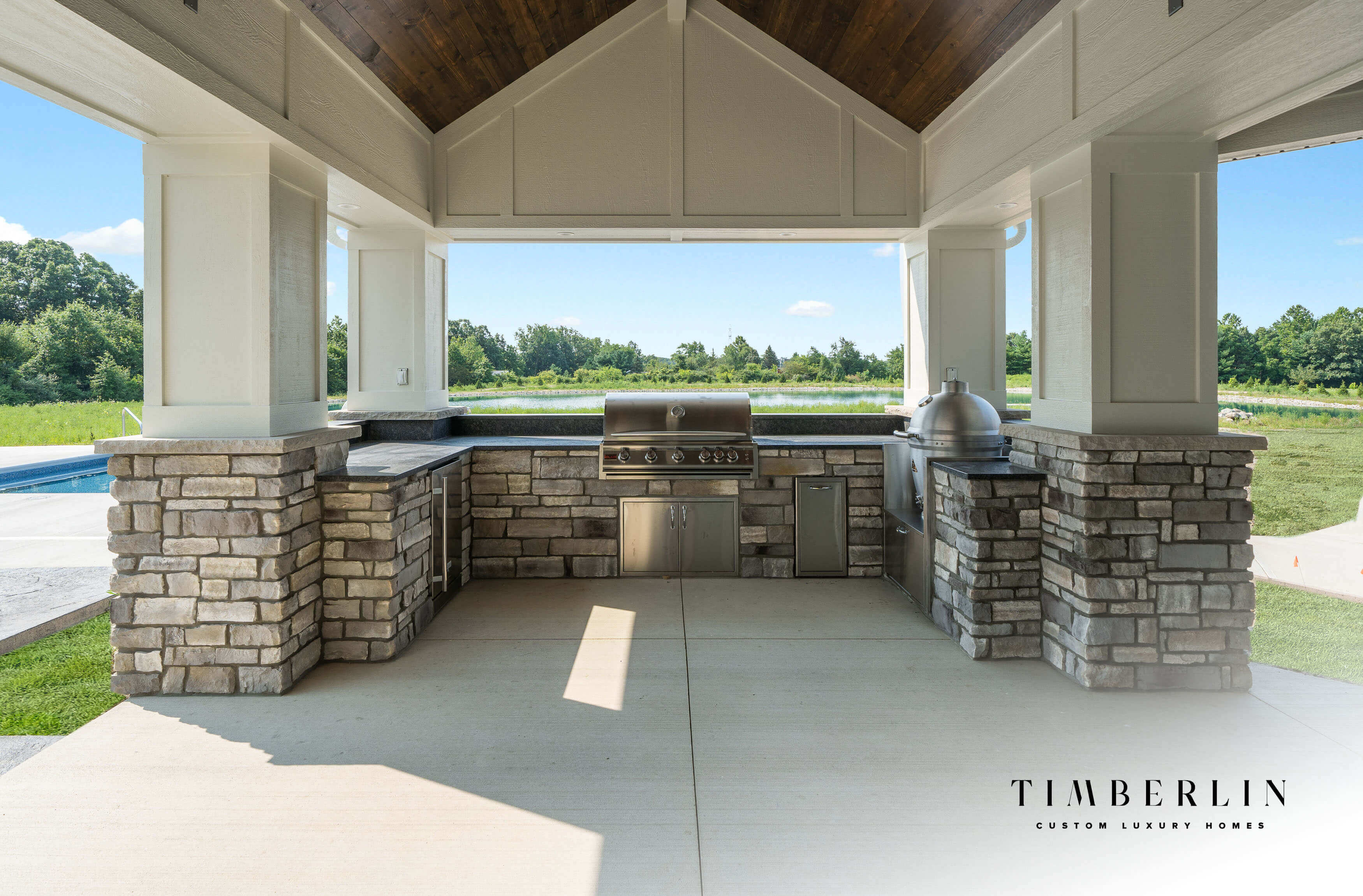 Timberlin Custom Luxury Homes Fire Features
